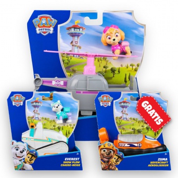OFFERTA: veicoli base Paw Patrol Skye + Everest + Zuma GRATIS