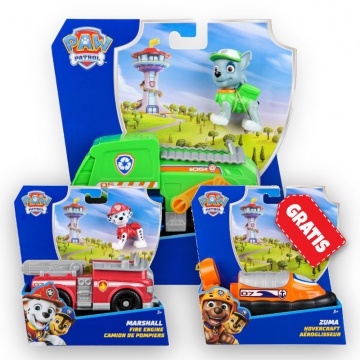 OFFERTA: veicoli base Paw Patrol Rocky + Marshall + Zuma GRATIS
