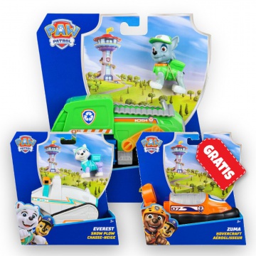 OFFERTA: veicoli base Paw Patrol Rocky + Everest + Zuma GRATIS