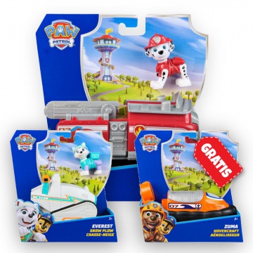 OFFERTA: Paw Patrol veicoli base Marshall + Everest + Zuma GRATIS
