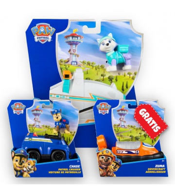 OFFERTA: veicoli base Paw Patrol Everest + Chase + Zuma GRATIS