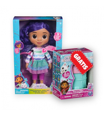 Offerta 1+1 Gabby casa bambola interattiva con suoni + figurina Gábi nella casetta GRATIS