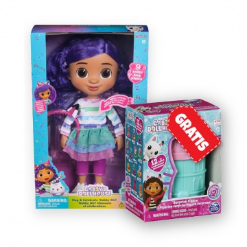 Offerta 1+1 Gabby casa bambola interattiva con suoni + figurina Gábi nella casetta GRATIS