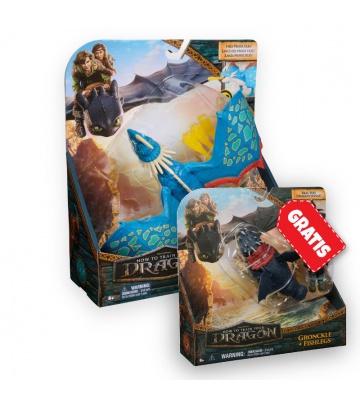 Set vantaggioso: Dragon Trainer Uncinato Mortale che spara frecce + Gronkio e Gambedipesce