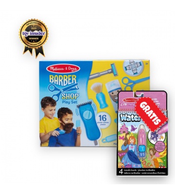 OFFERTA: Gioco del barbiere Melissa & Doug + Water WOW magia con l'acqua fiabe GRATIS
