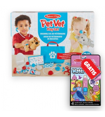 OFFERTA: Gioco da veterinario Melissa & Doug + WOW magia con l'acqua storie GRATIS