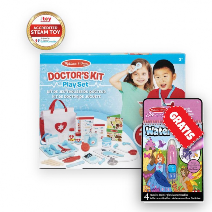 OFFERTA: Melissa & Doug gioco del dottore + WOW magia ad acqua favole GRATIS