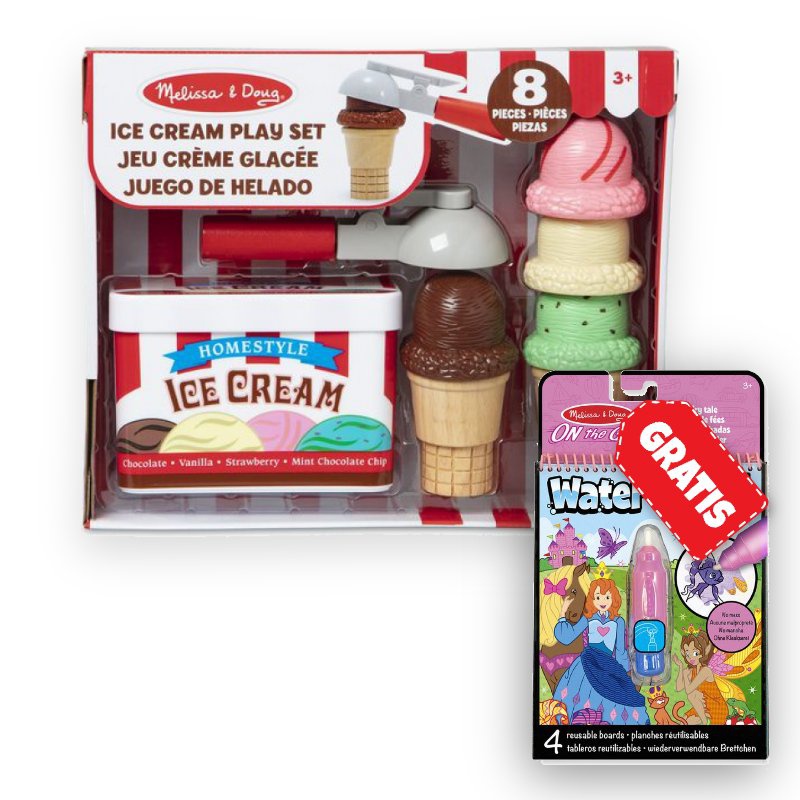 OFFERTA: Set gelato con palline Melissa & Doug + Water WOW storie magiche con l'acqua GRATIS