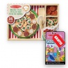 OFFERTA: Set festa della pizza Melissa & Doug + Water WOW magie con l'acqua fiabe IN OMAGGIO