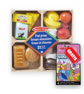 OFFERTA: Set da pranzo Melissa & Doug + Water WOW incantesimi ad acqua fiabe GRATIS