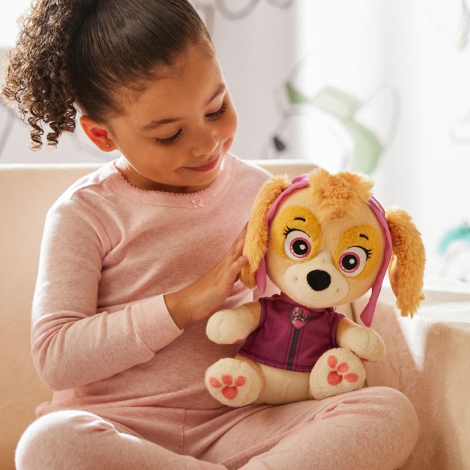 Paw Patrol grande peluche con ninnananna Skye