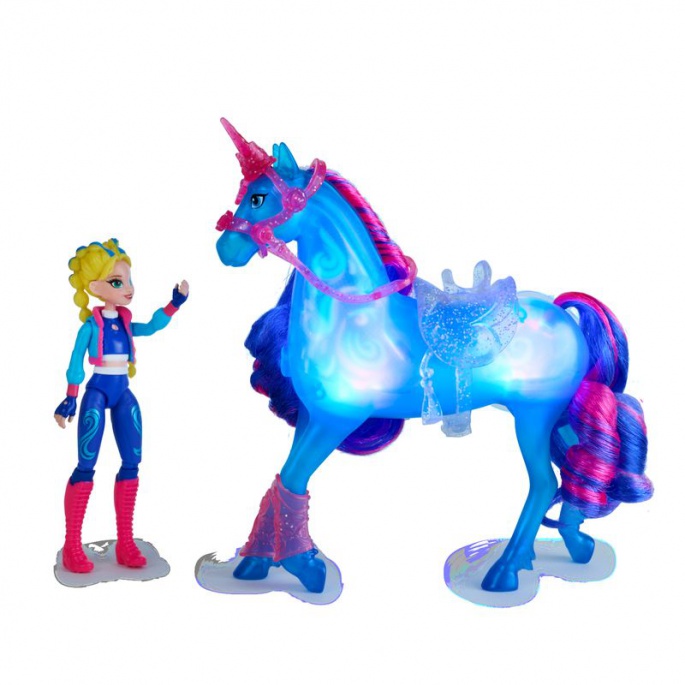 Unicorn Academy Isabel e River luminoso 11 cm