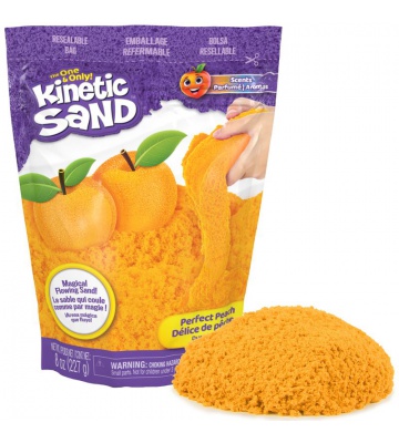 Confezione di Kinetic Sand con profumi di frutta pesca