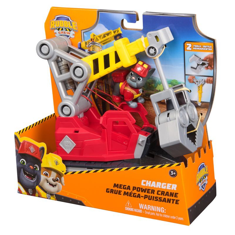 Rubble & Crew veicolo da costruzione funzionante Charger