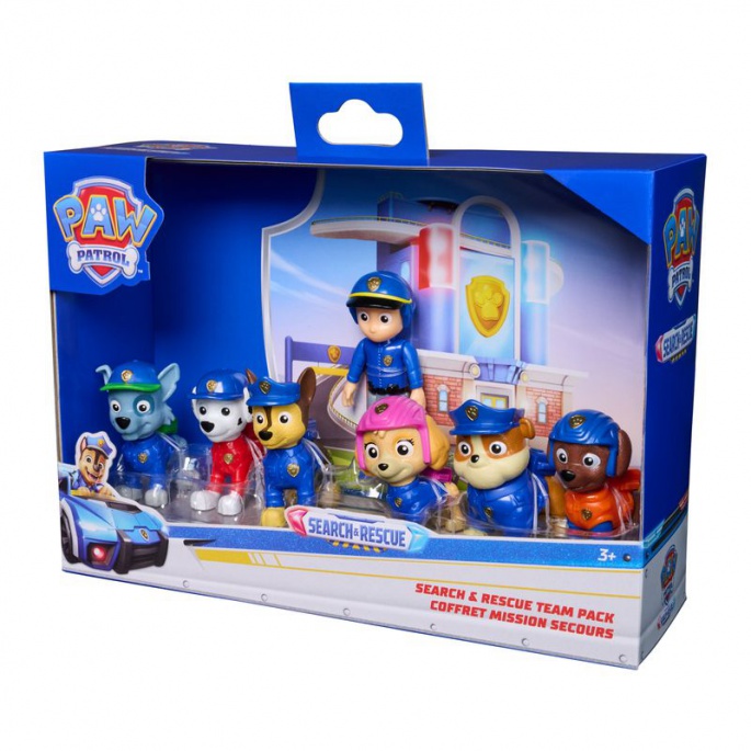 Paw Patrol confezione multipla 7 personaggi