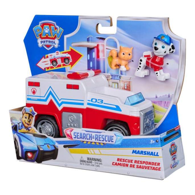 Paw Patrol veicolo a tema Search & Rescue Marshall
