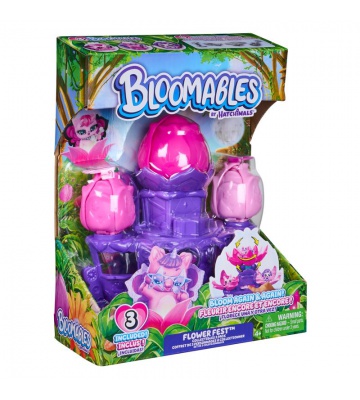 Hatchimals Bloomables set di gioco floreale 3 personaggi
