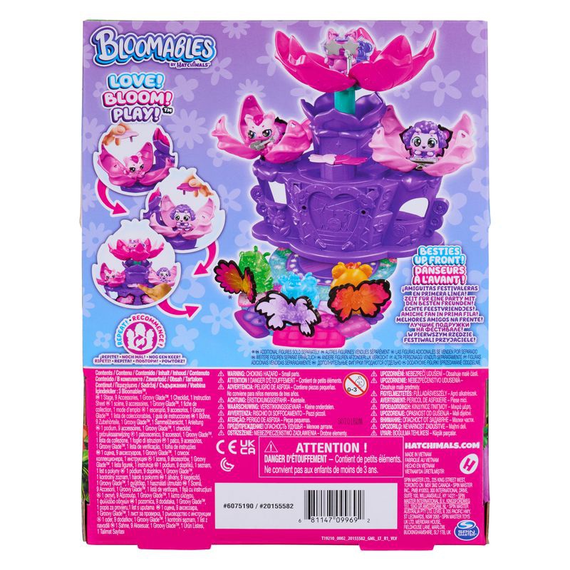 Hatchimals Bloomables set di gioco floreale 3 personaggi