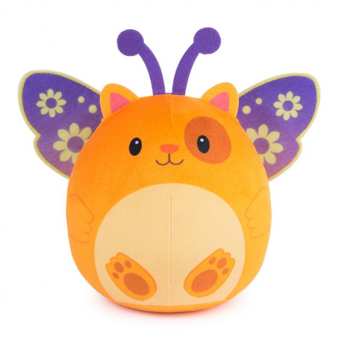 La casa delle bambole di Gabby criceto di peluche arancione con suoni 14 cm