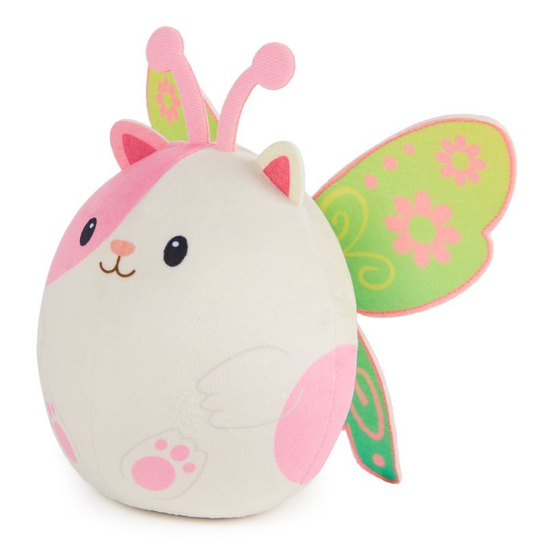 La casa delle bambole di Gabby criceto di peluche bianco con suoni 14 cm