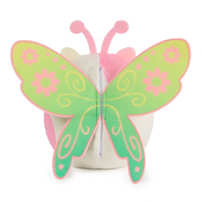 La casa delle bambole di Gabby criceto di peluche bianco con suoni 14 cm