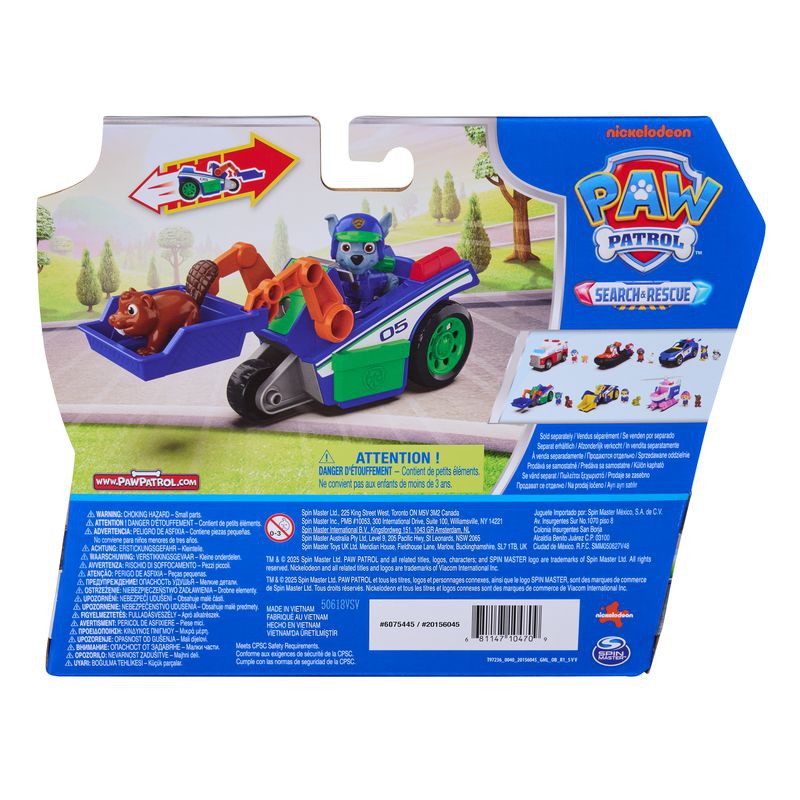 Veicolo a tema Paw Patrol Search & Rescue Rocky