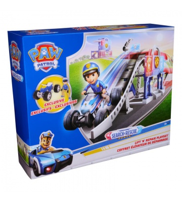 Paw Patrol ascensore con pista