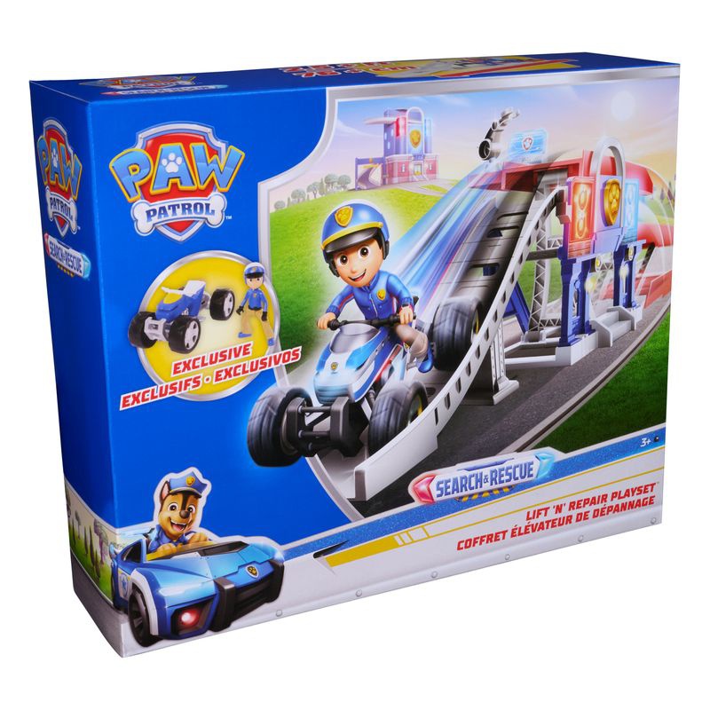 Paw Patrol ascensore con pista