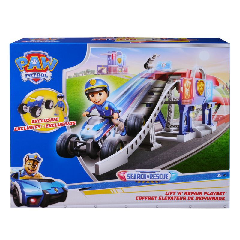 Paw Patrol ascensore con pista