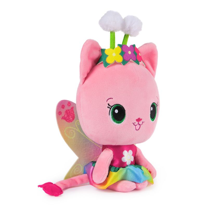 La casa delle bambole di Gabby fatina di peluche con luci e suoni 30 cm