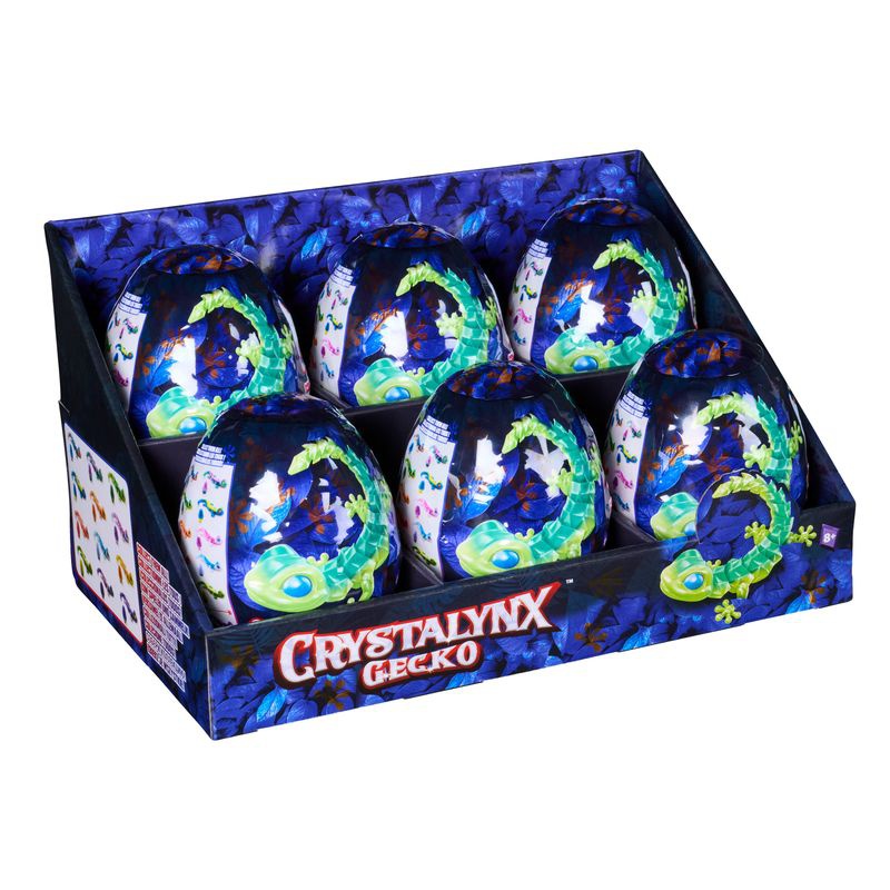 CrystaLynx Dragons geco flessibile 30 cm