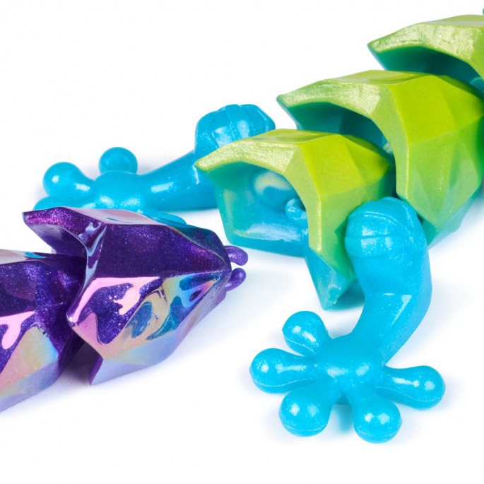 CrystaLynx Dragons geco flessibile 30 cm