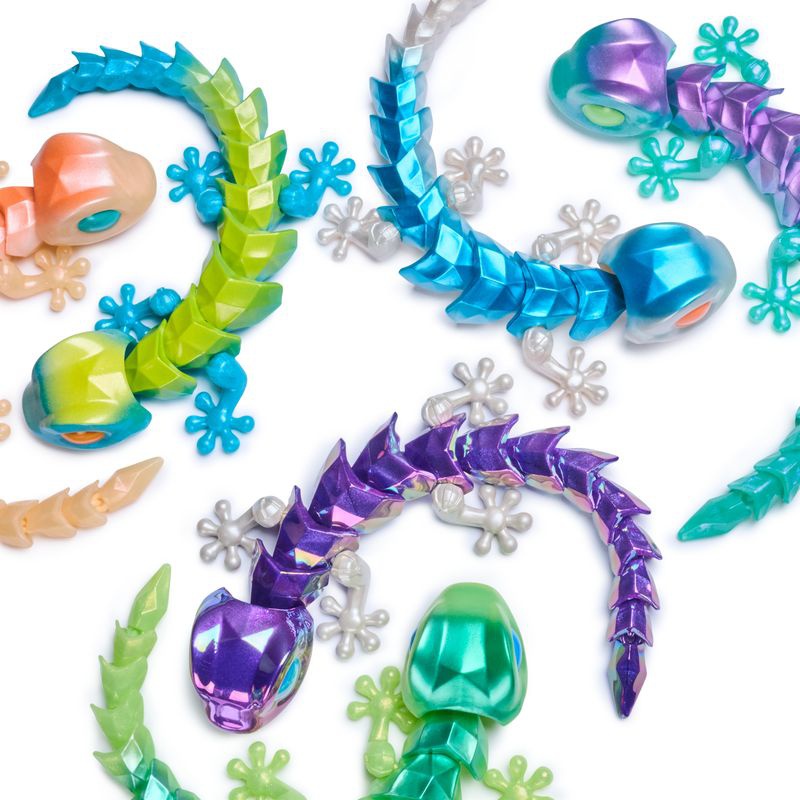 CrystaLynx Dragons geco flessibile 30 cm