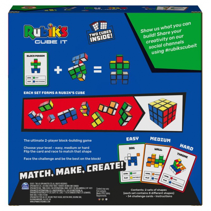 Il gioco logico di Rubik cube it