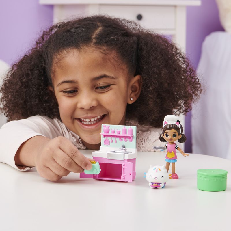 Gabby's Dollhouse set di giochi da cucina per gatti