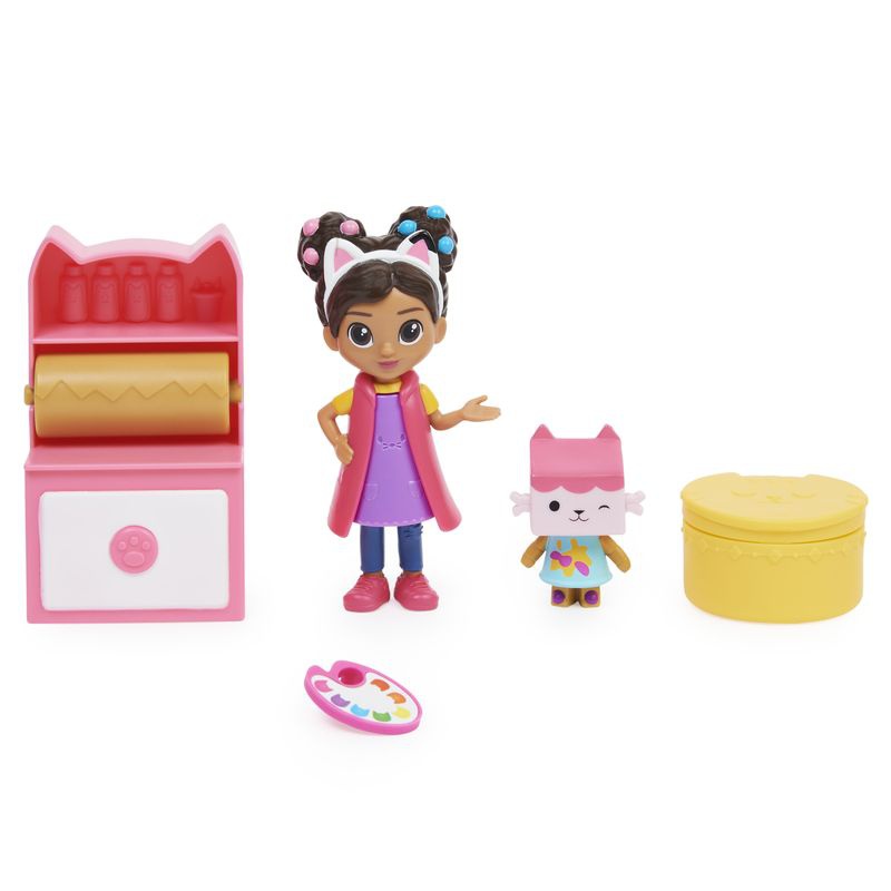 Gabby's Dollhouse set di gioco per gatti studio d'arte