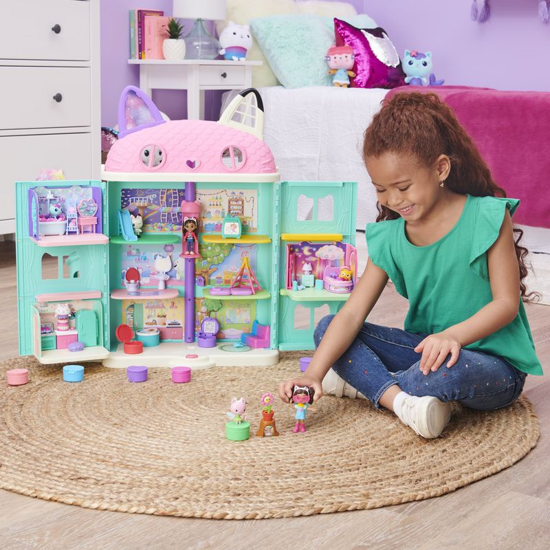Gabby's Dollhouse set di giochi per gatti giardino