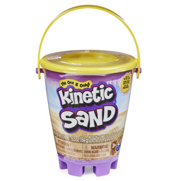 Kinetic Sand piccolo secchiello con sabbia liquida