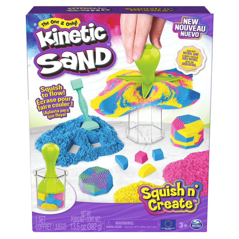 Kinetic Sand set creativo in vasetti