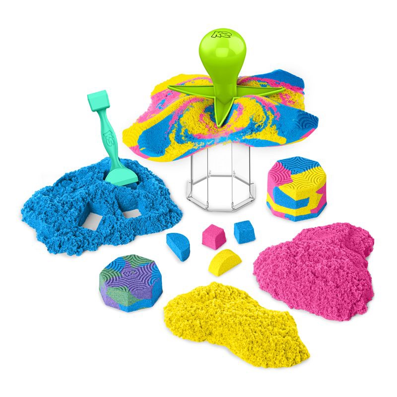 Kinetic Sand set creativo in vasetti