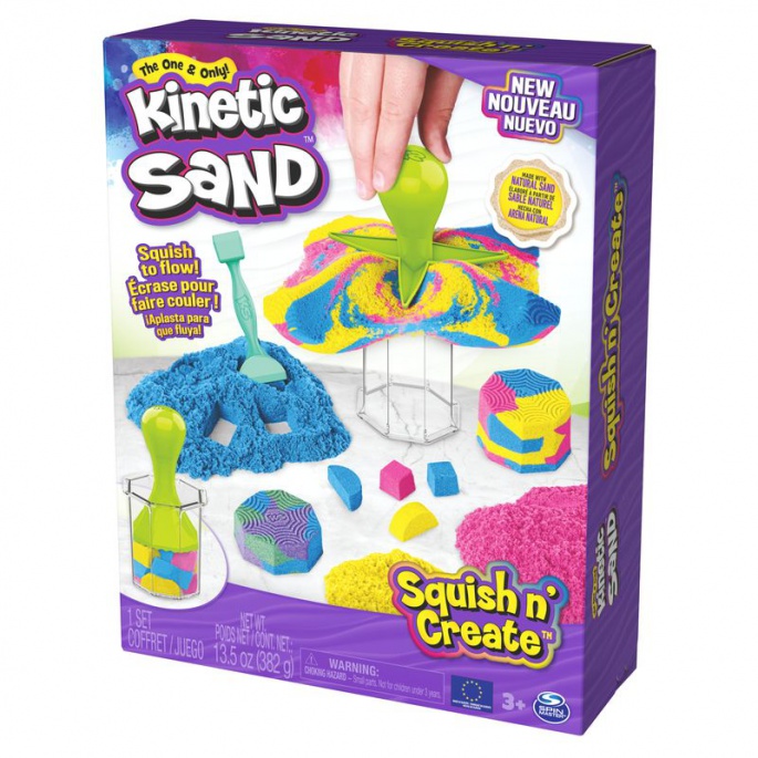 Kinetic Sand set creativo in vasetti