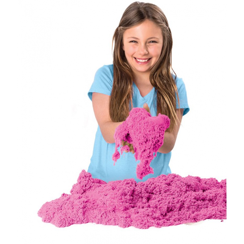 Kinetic Sand confezione di sabbia rosa 0,9 kg