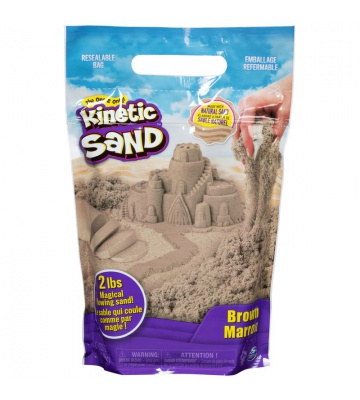 Kinetic Sand sabbia marrone 0,9 kg