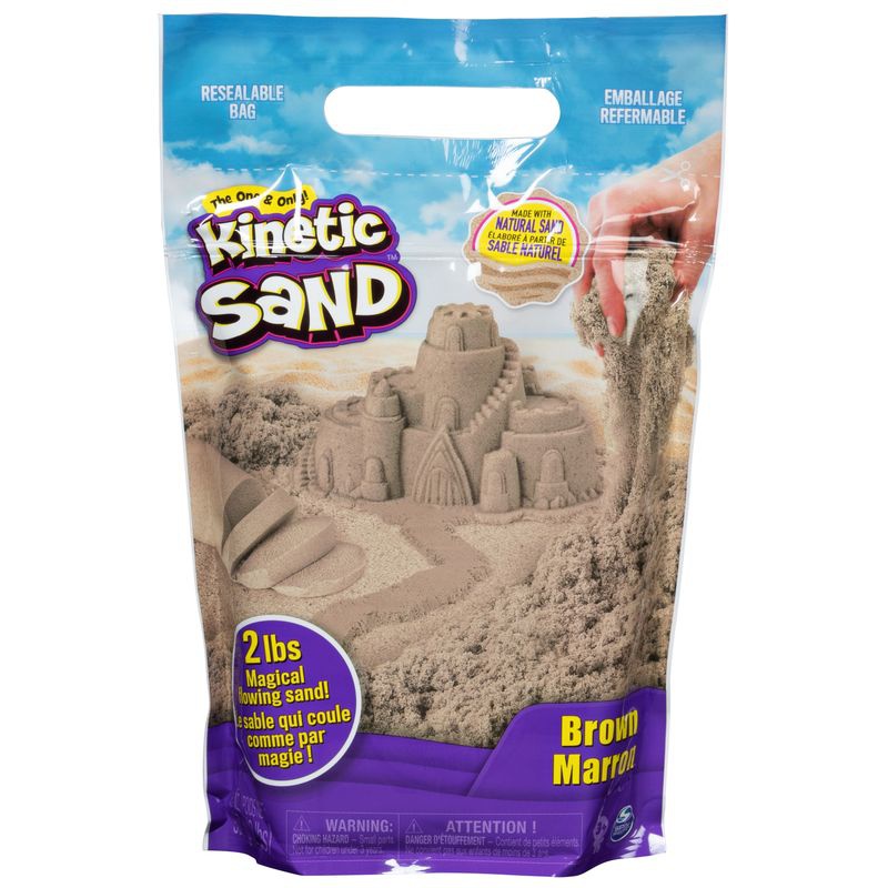 Kinetic Sand sabbia marrone 0,9 kg