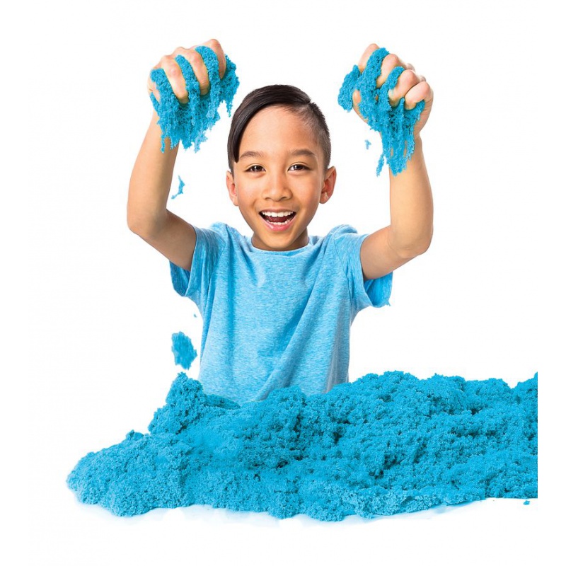 Kinetic Sand confezione di sabbia blu 0,9 kg