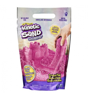 Kinetic Sand confezione di sabbia rosa brillante da 0,9 kg