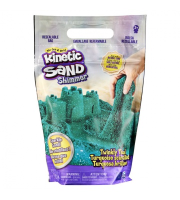 Kinetic Sand confezione di sabbia verde blu brillante 0,9 kg