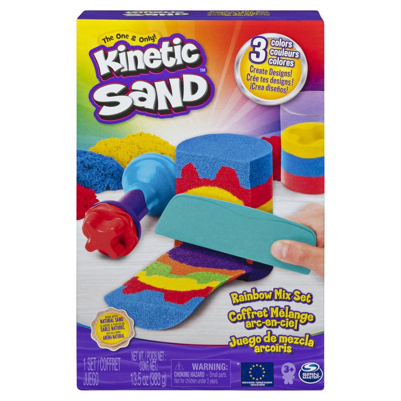 Kinetic Sand set di gioco arcobaleno