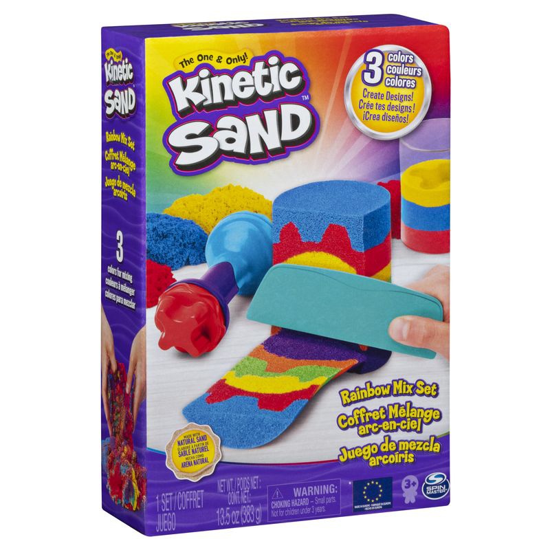 Kinetic Sand set di gioco arcobaleno