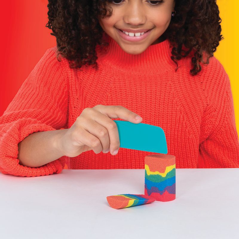 Kinetic Sand set di gioco arcobaleno